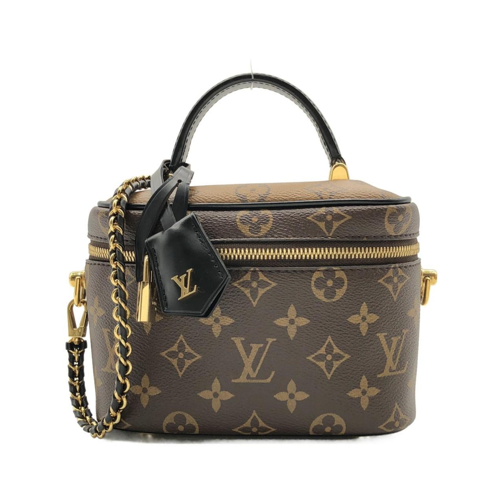 Louis Vuitton Marron Coated Canvas Handbag (Pre-Owned)
