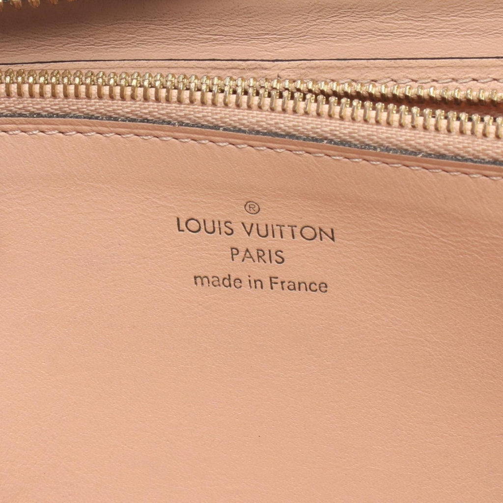 Louis Vuitton Navy Navy Blue Leather Long Wallet (Bi-Fold) (Pre-Owned)