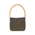 Louis Vuitton Brown Coated Canvas Shoulder Bag (Pre-Owned)