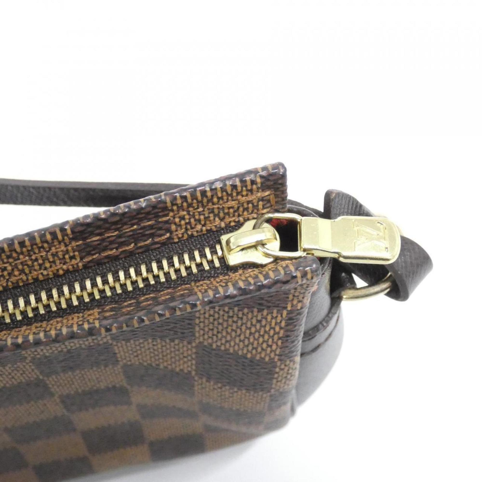Louis Vuitton Ebene Coated Canvas Pouch (Pre-Owned)