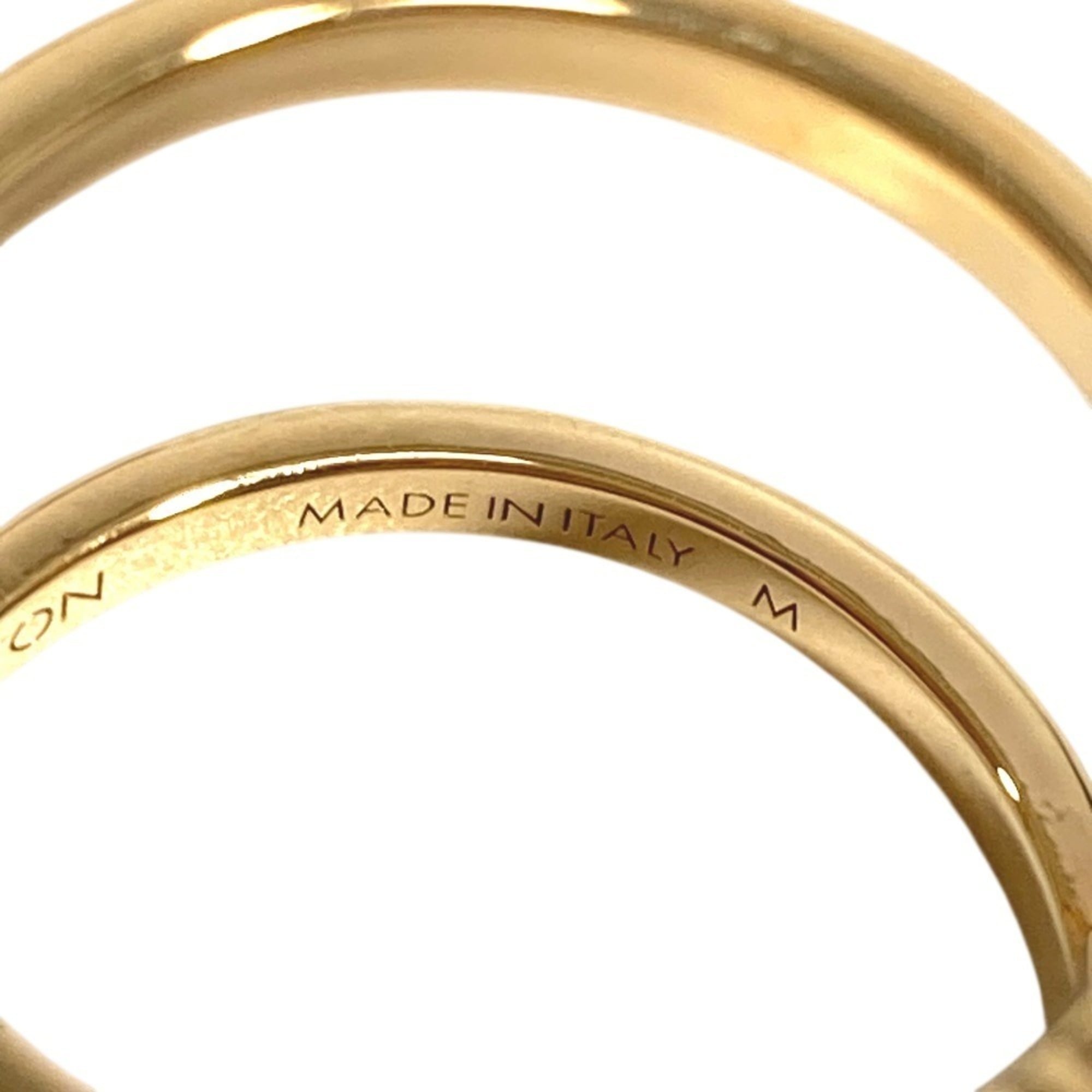 Louis Vuitton Gold Metal Band Ring (Pre-Owned)
