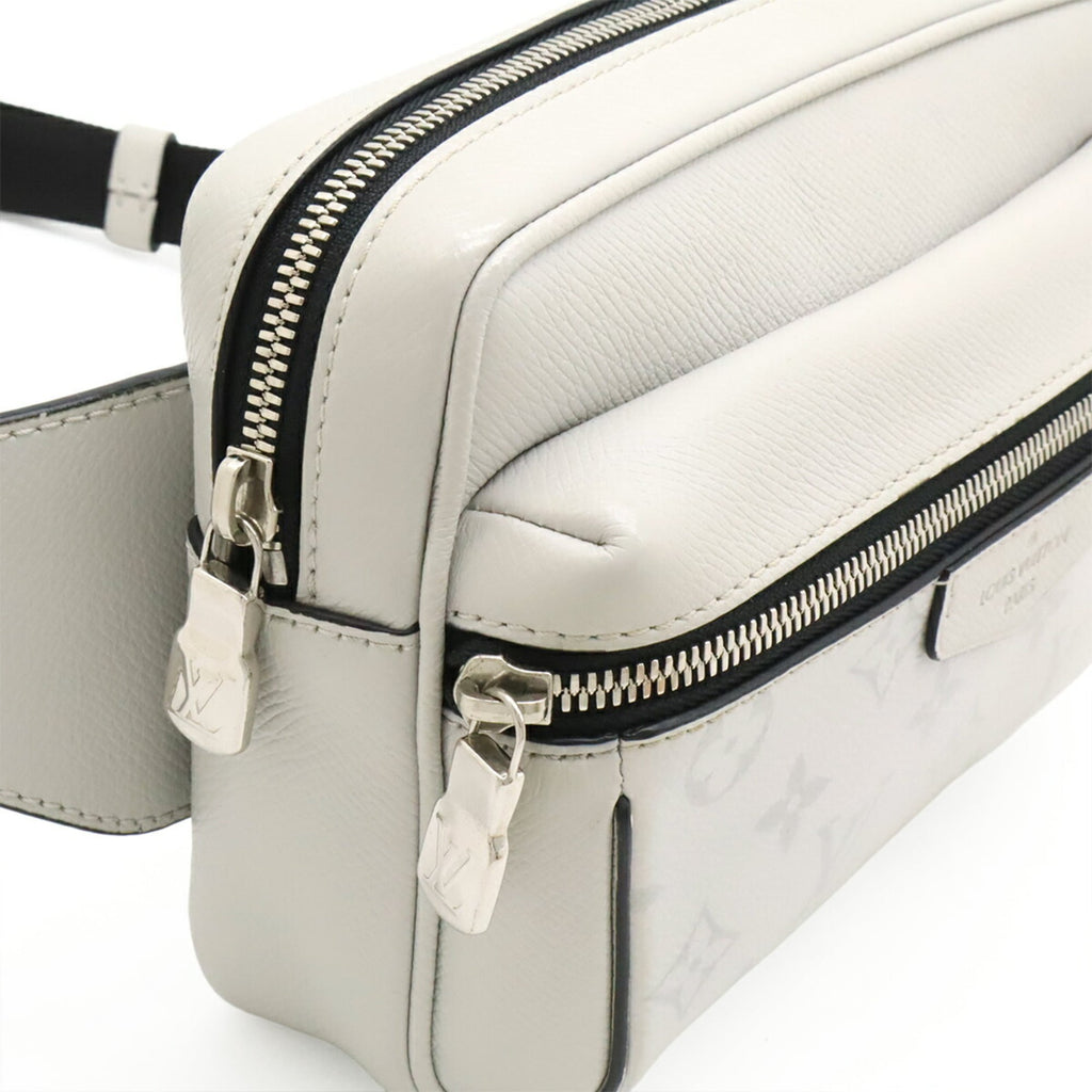 Louis Vuitton White Pvc Fanny Pack (Pre-Owned)