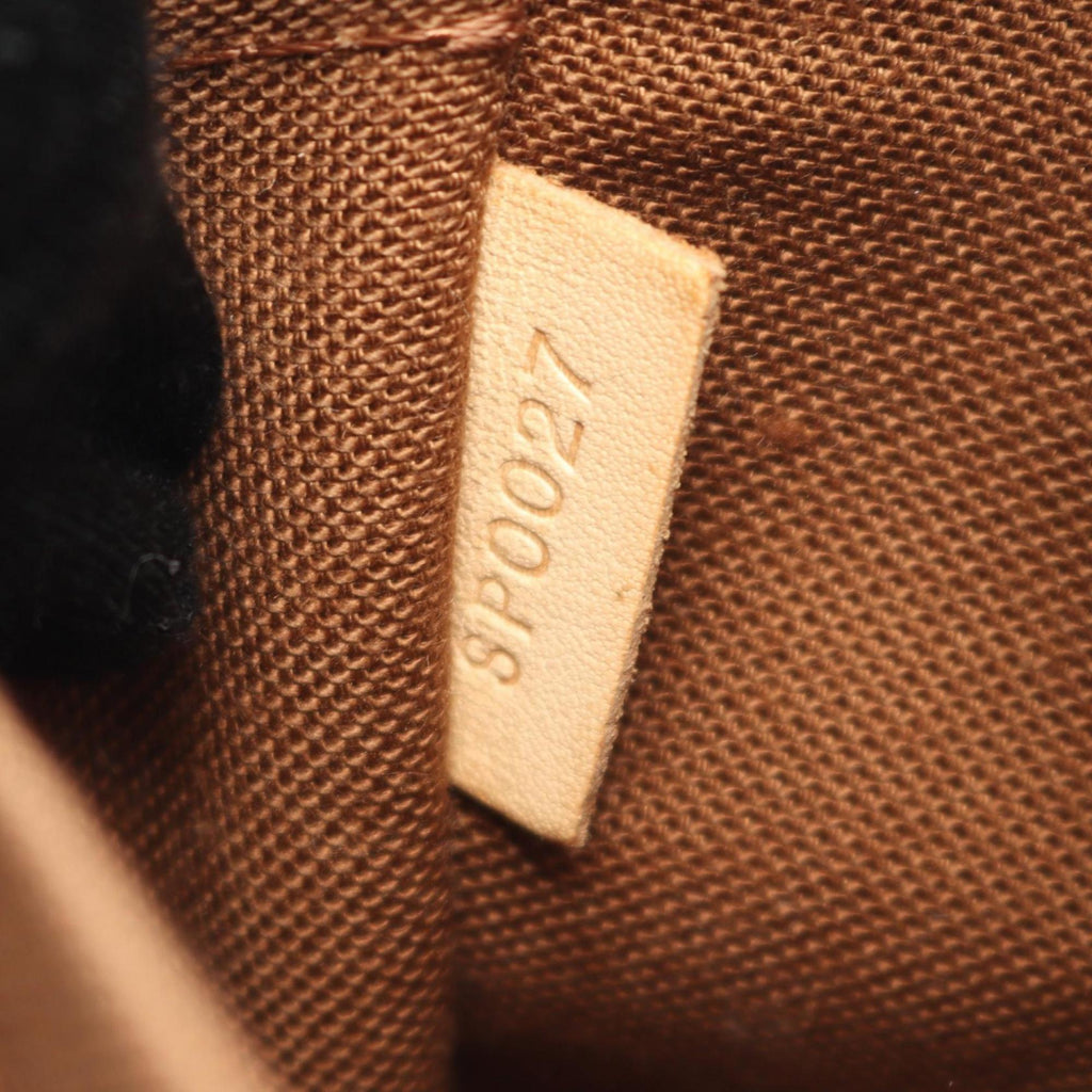 Louis Vuitton Brown Coated Canvas Leather Fanny Pack (Pre-Owned)