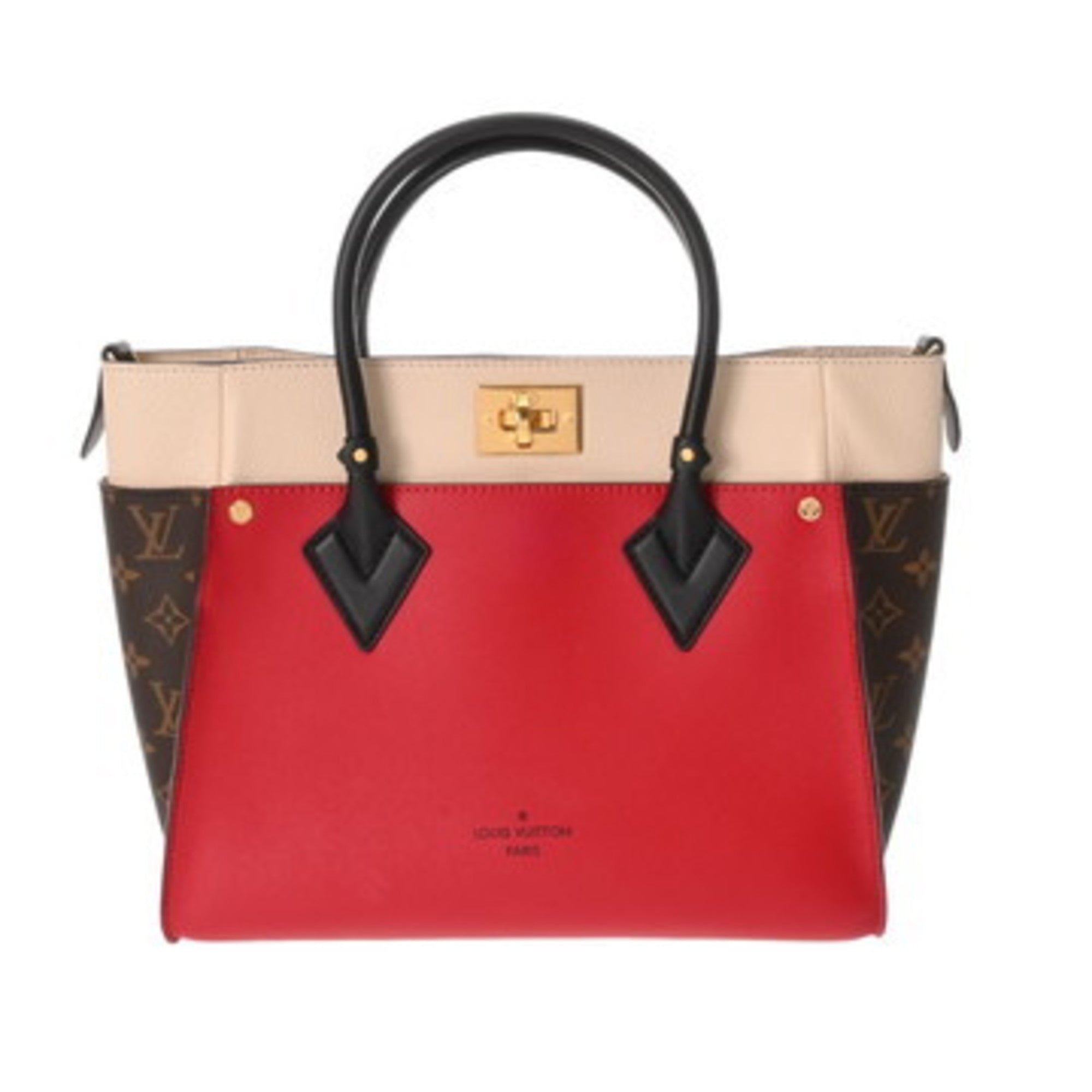 Louis Vuitton Monogram Rouge Monogram Leather Tote Bag (Pre-Owned)