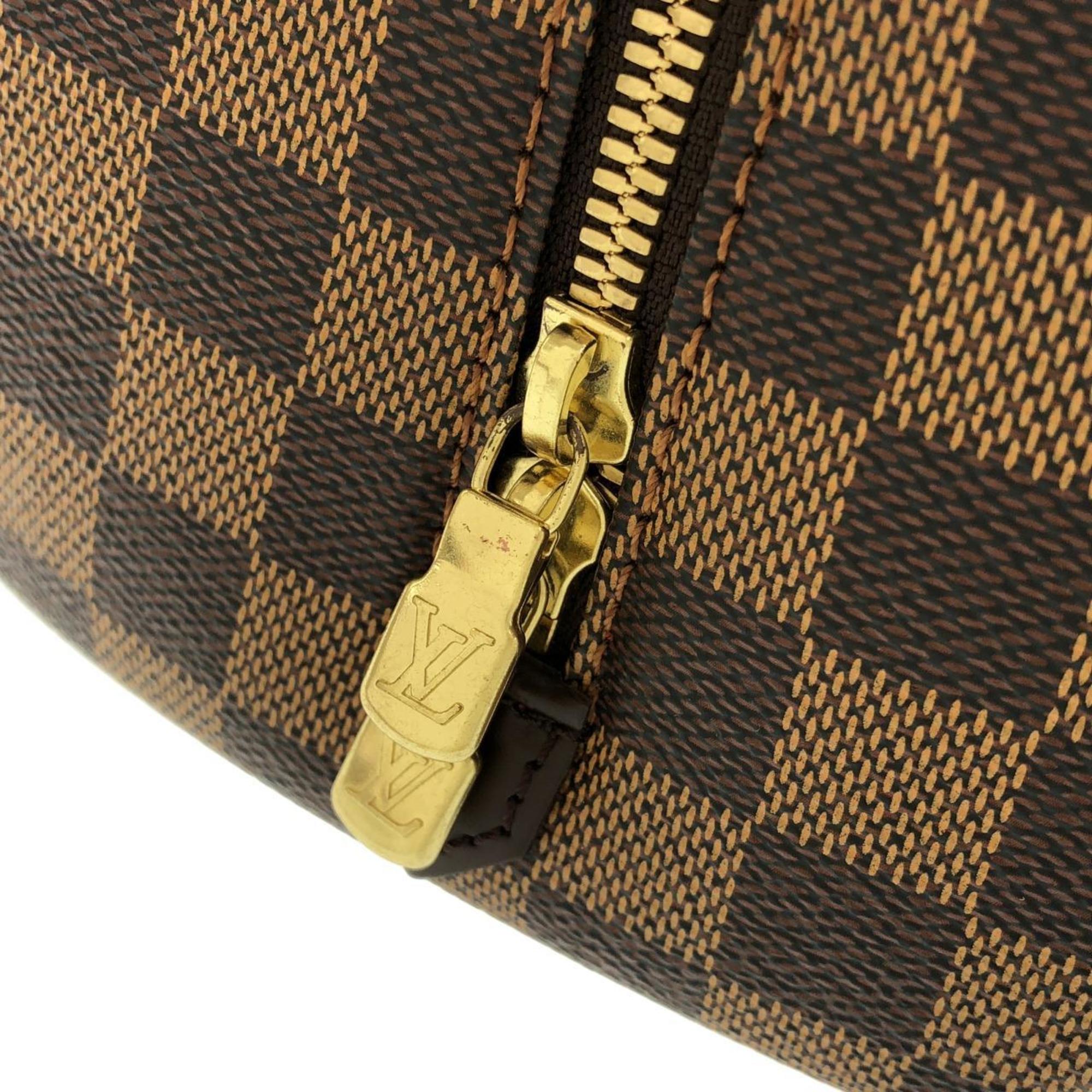 Louis Vuitton Brown Coated Canvas Handbag (Pre-Owned)