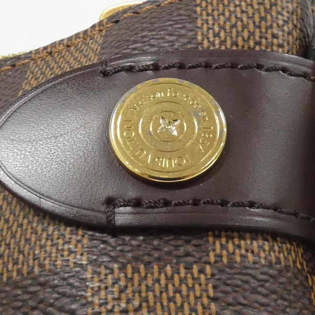 Louis Vuitton Ebene Coated Canvas Shoulder Bag (Pre-Owned)