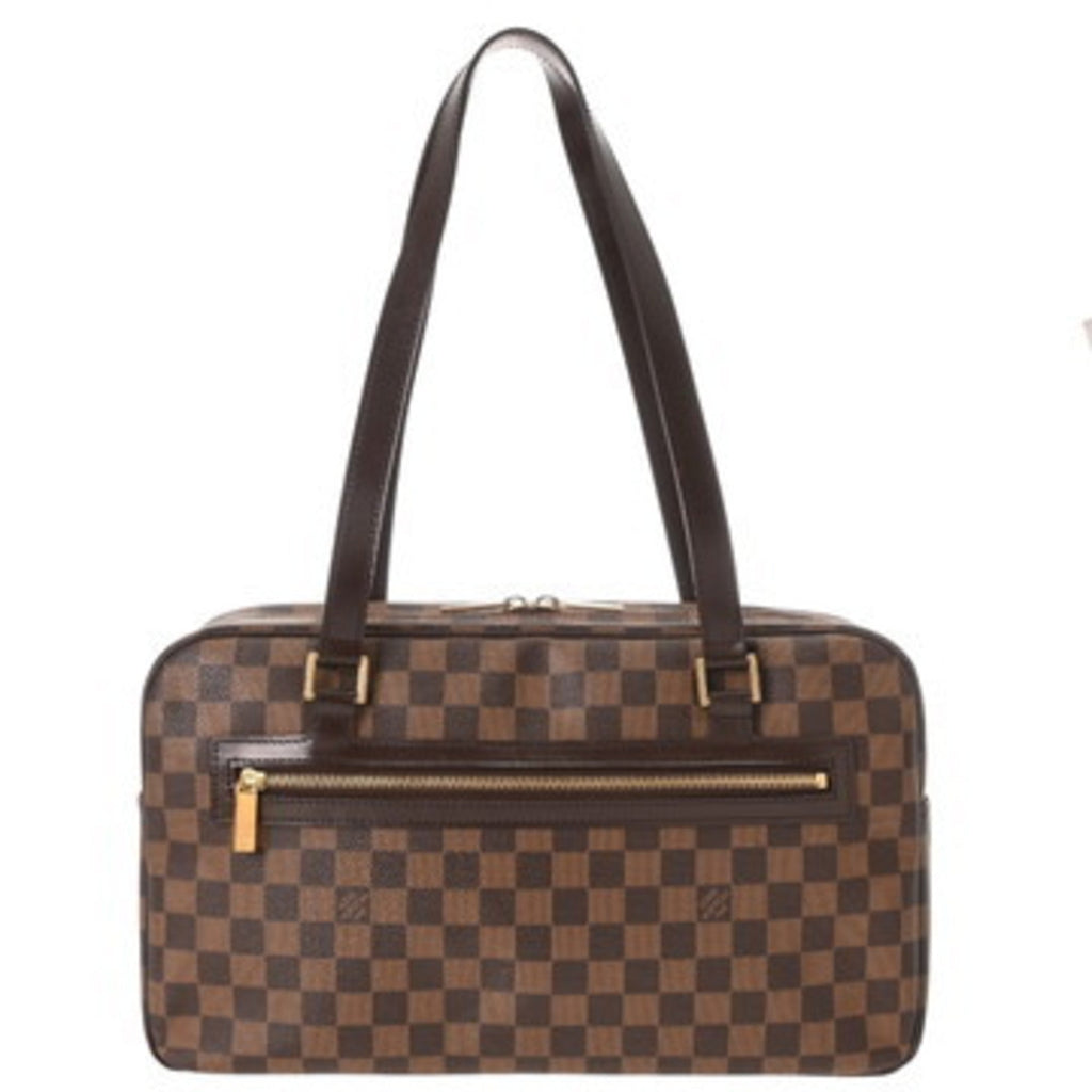 Louis Vuitton Damier Brown Damier Canvas Damier Canvas Shoulder Bag (Pre-Owned)