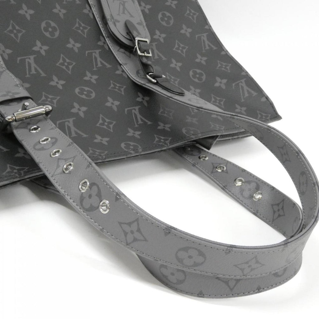 Louis Vuitton Black Coated Canvas Handbag (Pre-Owned)