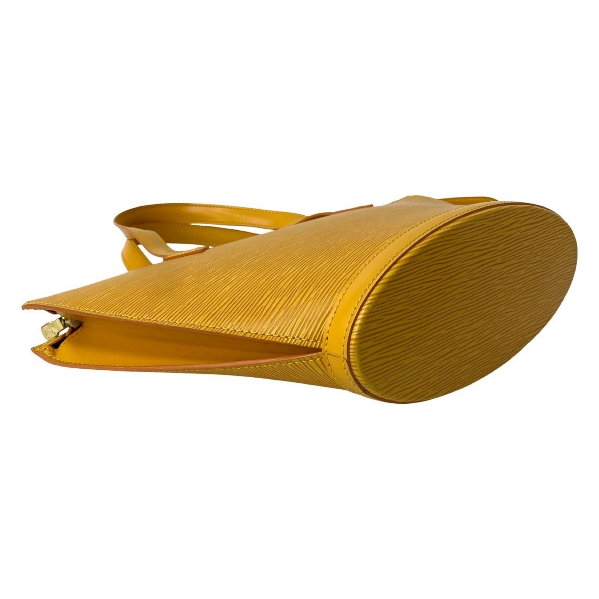 Louis Vuitton Yellow Epi Leather Handbag (Pre-Owned)