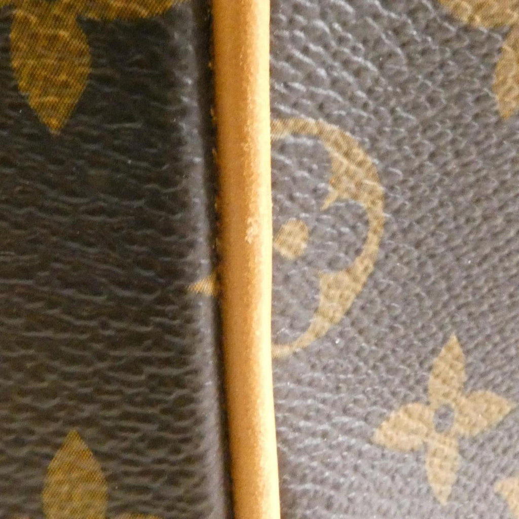 Louis Vuitton Marron Coated Canvas Handbag (Pre-Owned)