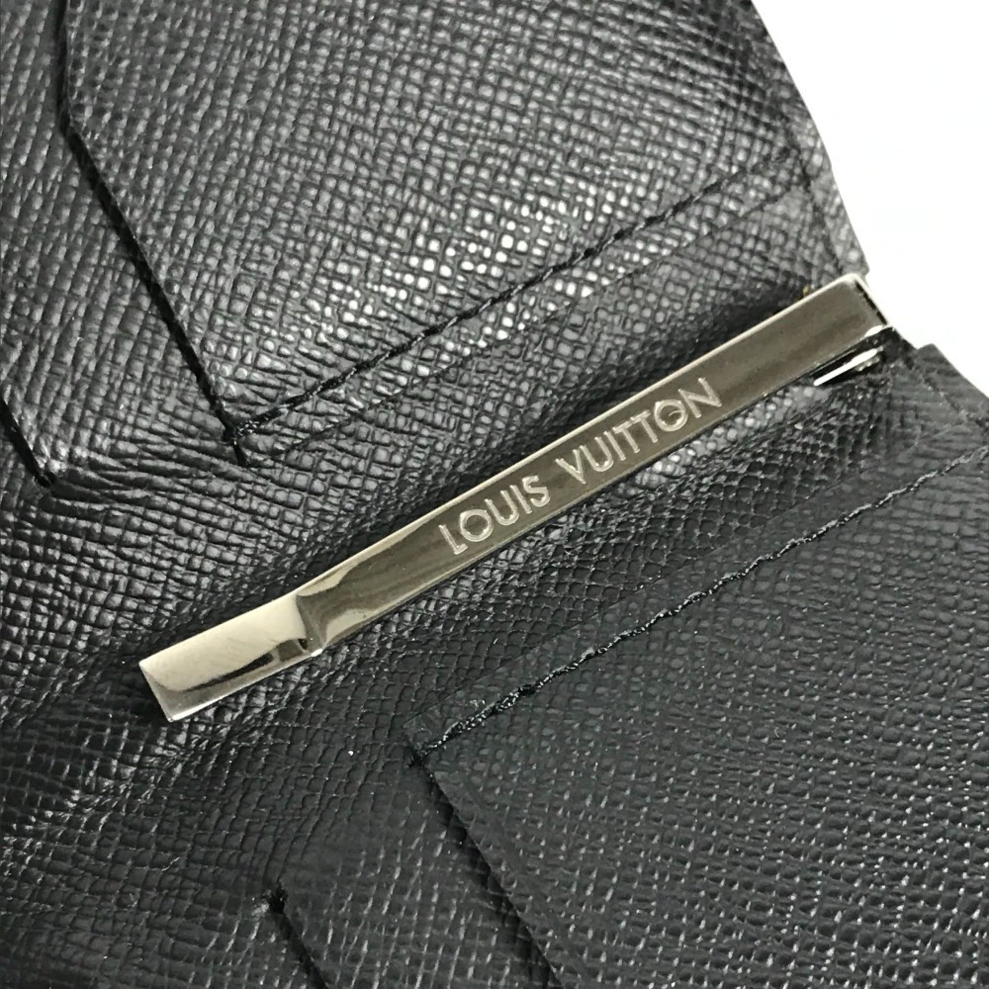 Louis Vuitton Monogram Eclipse Black Monogram Eclipse Money Clip (Pre-Owned)