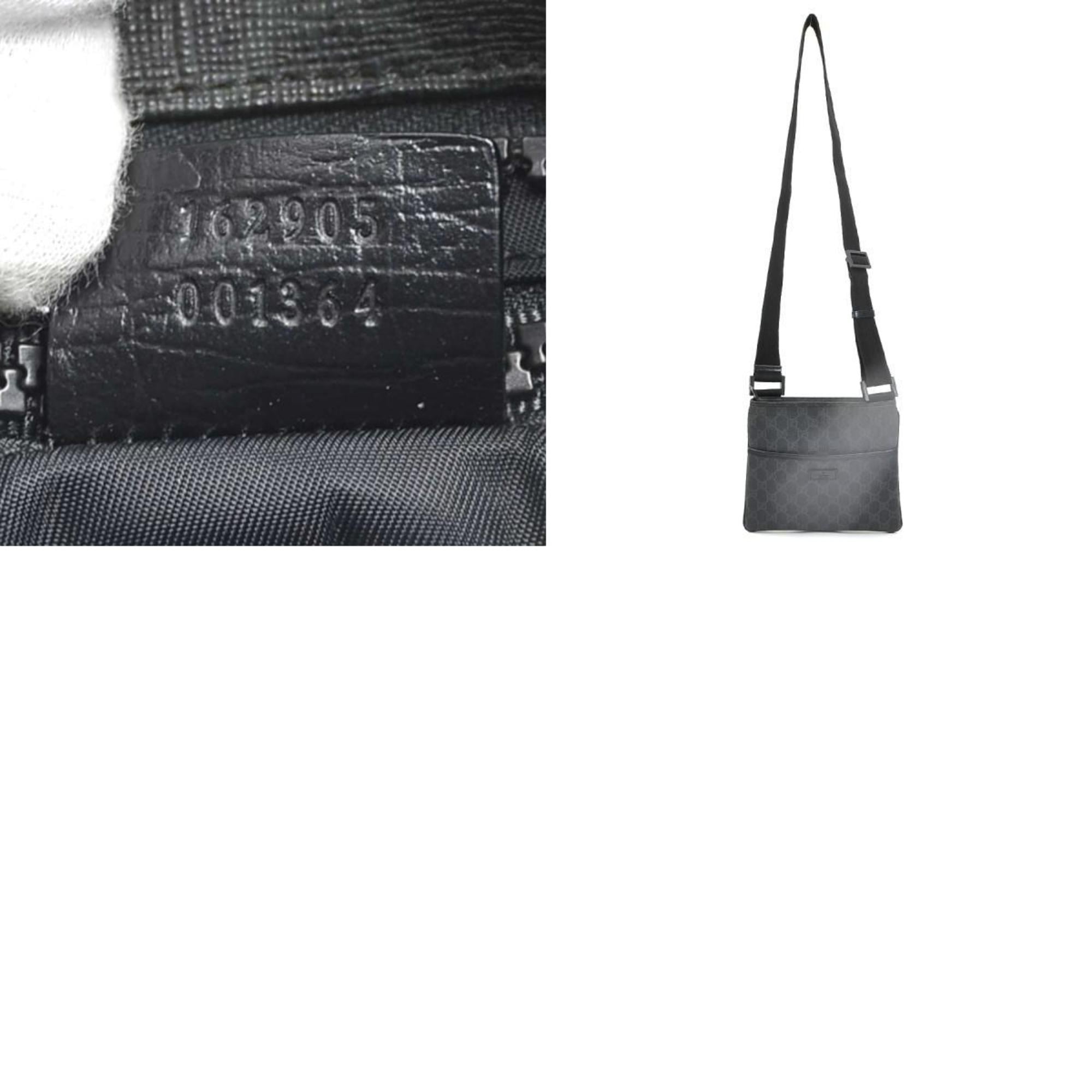 Flat Messenger Bag GG Coated Canvas Small