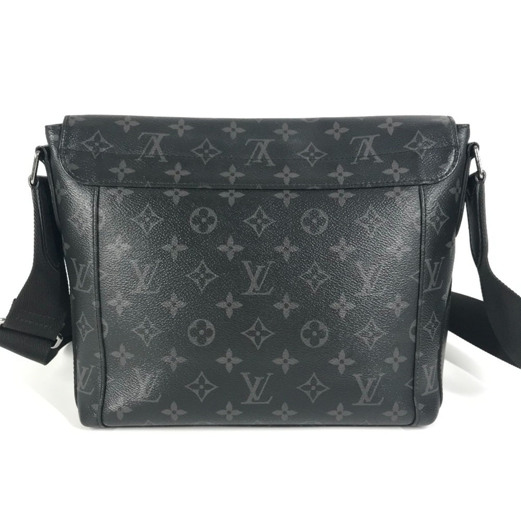 Louis Vuitton Black Monogram Eclipse Monogram Eclipse Messenger Bag Shoulder Bag (Pre-Owned)