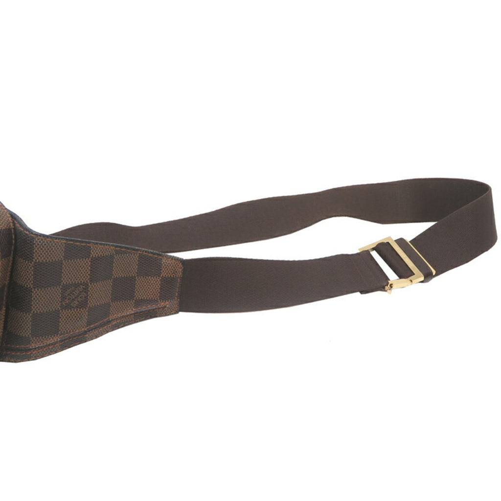 Louis Vuitton Damier Brown Damier Canvas Galle Leather Sling Bag (Pre-Owned)