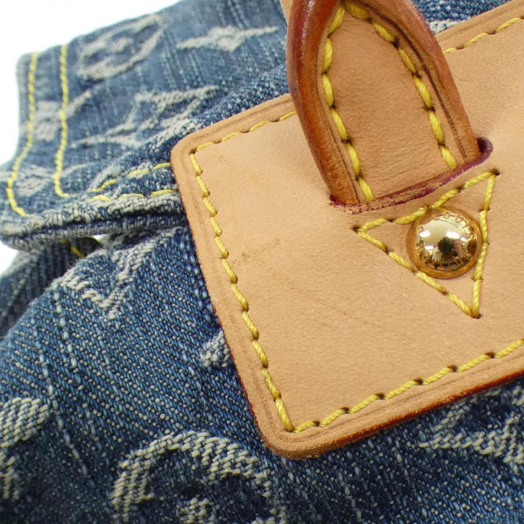 Louis Vuitton Blue Denim Backpack (Pre-Owned)