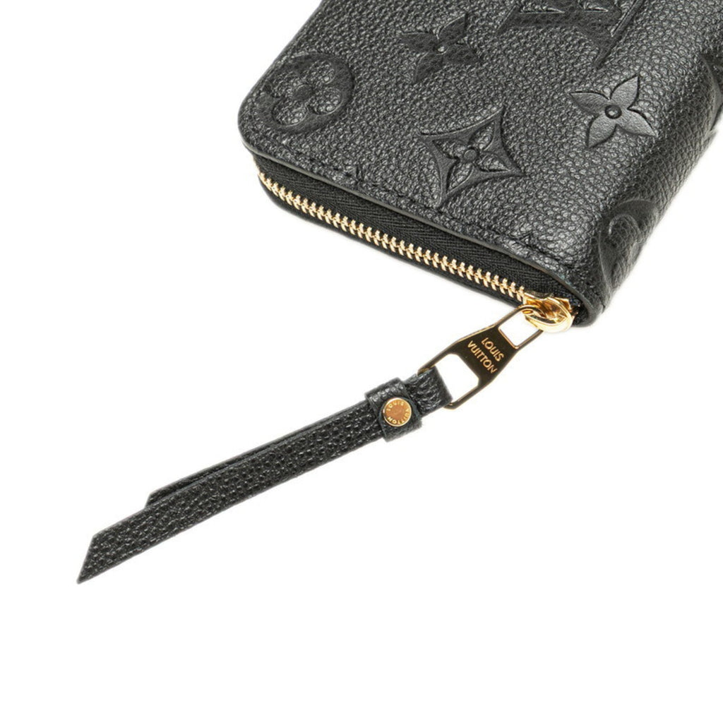 Louis Vuitton Black Noir Leather Coin Purse/Coin Case (Pre-Owned)