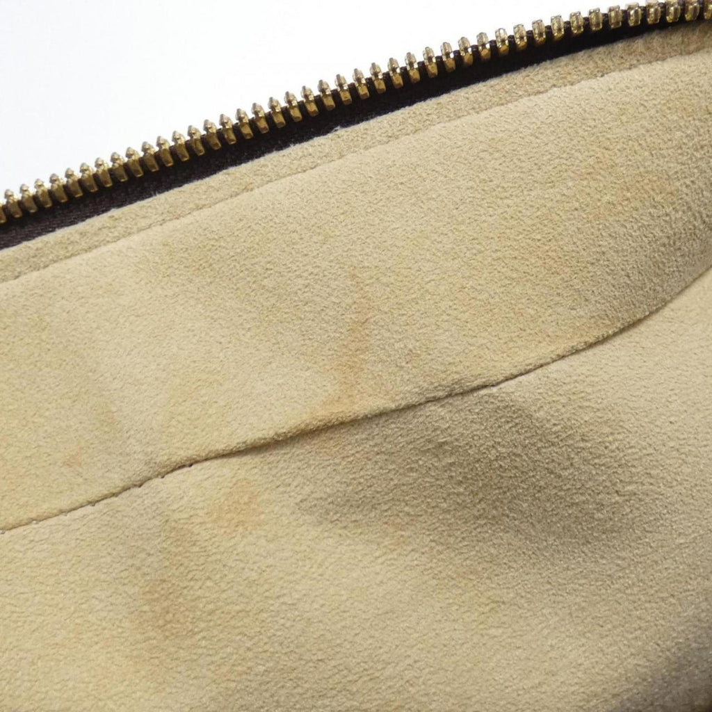 Louis Vuitton Monogram Marron Coated Canvas Shoulder Bag (Pre-Owned)