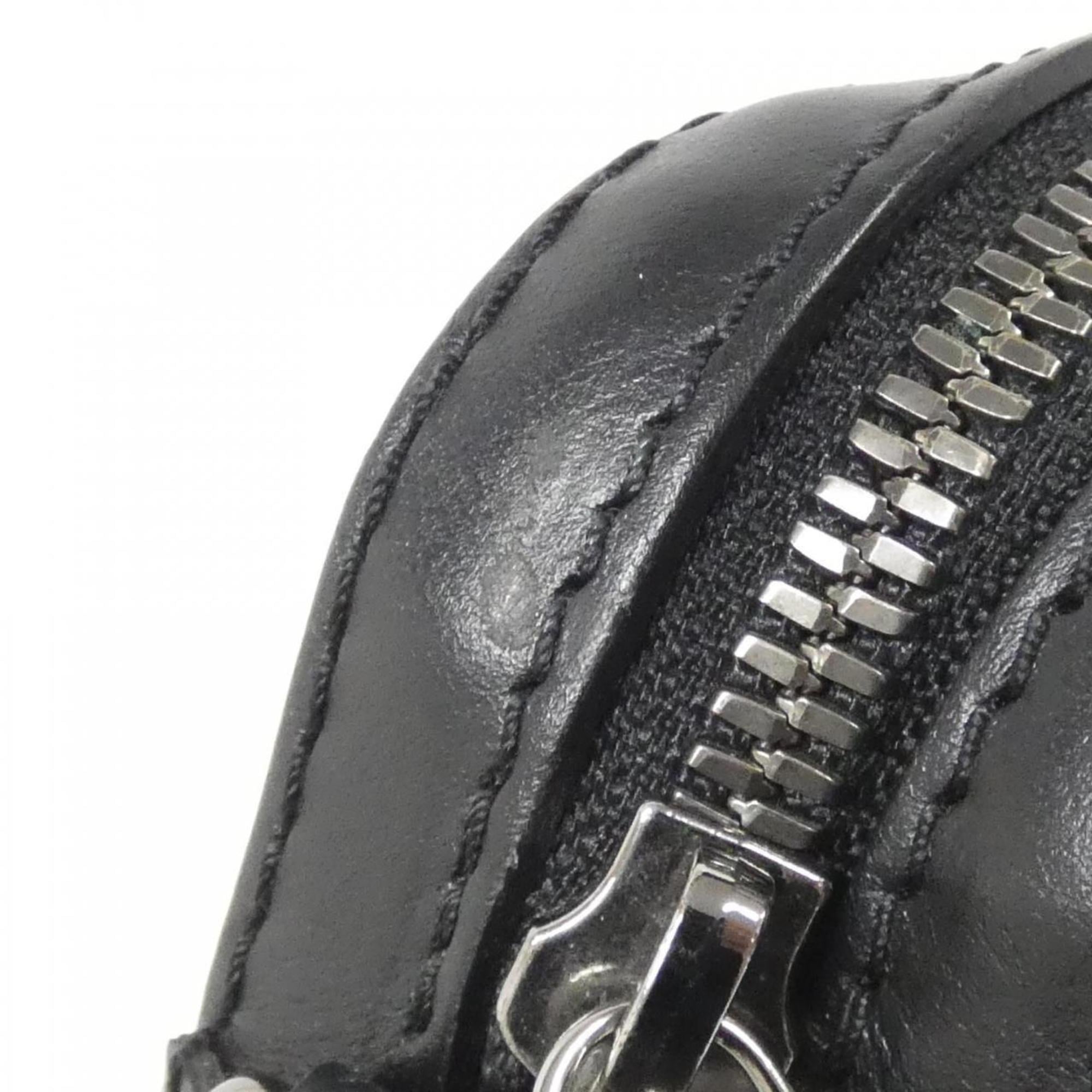 Louis Vuitton Black Gris Coated Canvas Shoulder Bag (Pre-Owned)