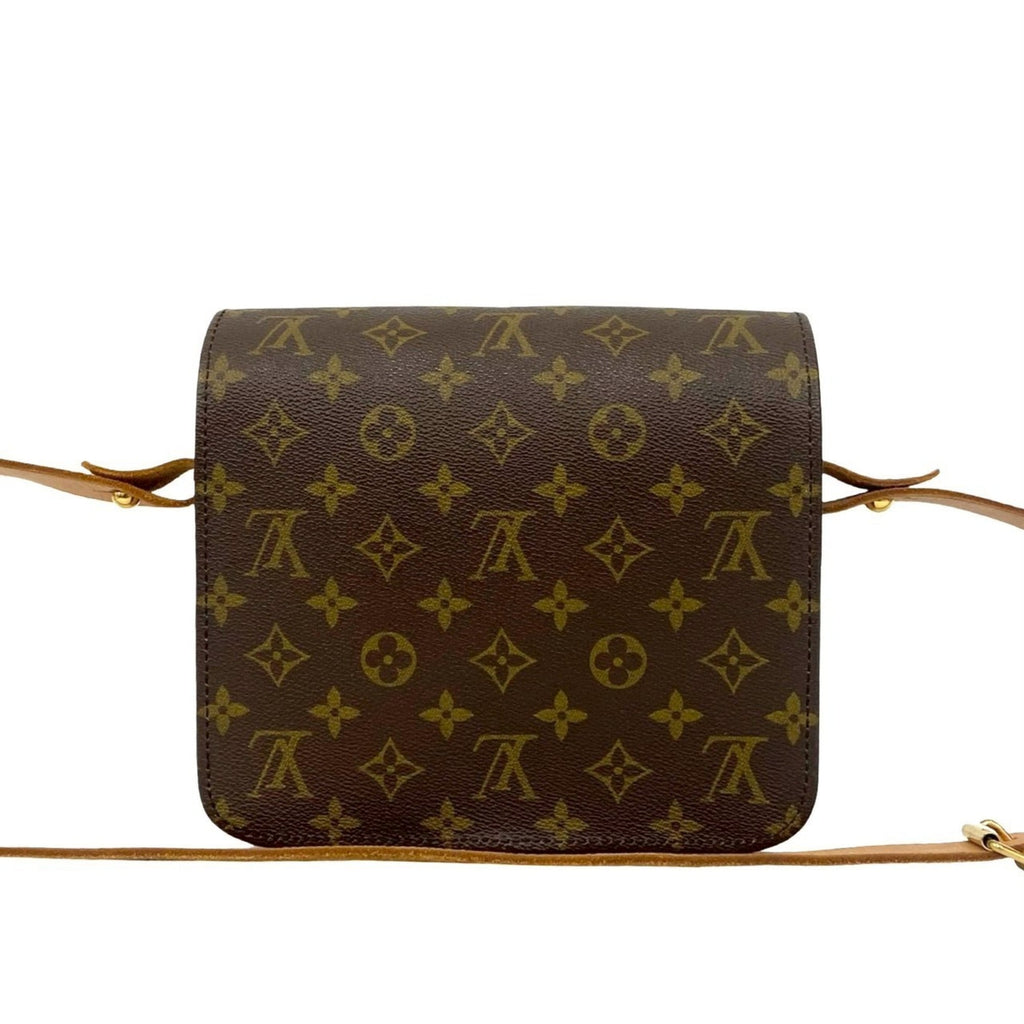 Louis Vuitton Brown Leather Pvc Pochette Shoulder Bag (Pre-Owned)