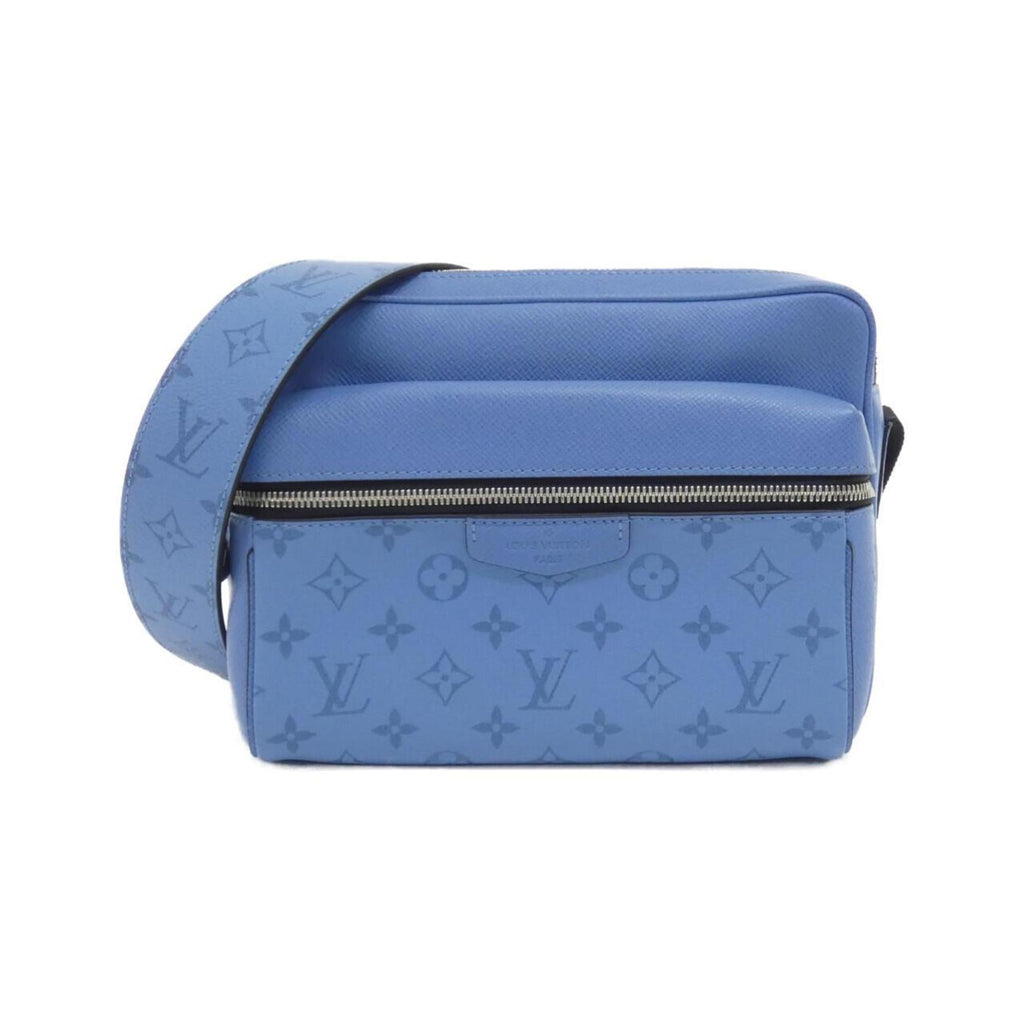 Louis Vuitton Silver Coated Canvas Leather Shoulder Bag (Pre-Owned)