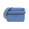 Louis Vuitton Silver Coated Canvas Leather Shoulder Bag (Pre-Owned)