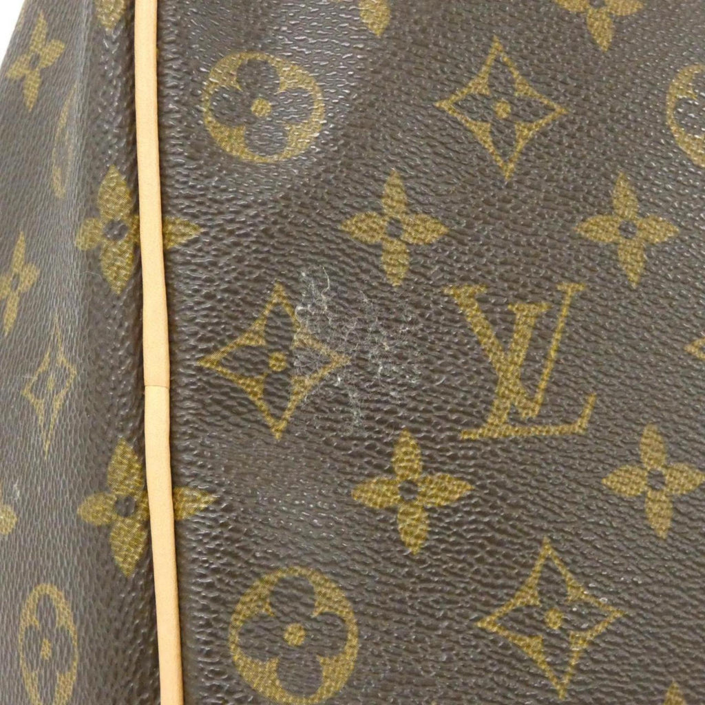 Louis Vuitton Brown Coated Canvas Boston Bag (Pre-Owned)