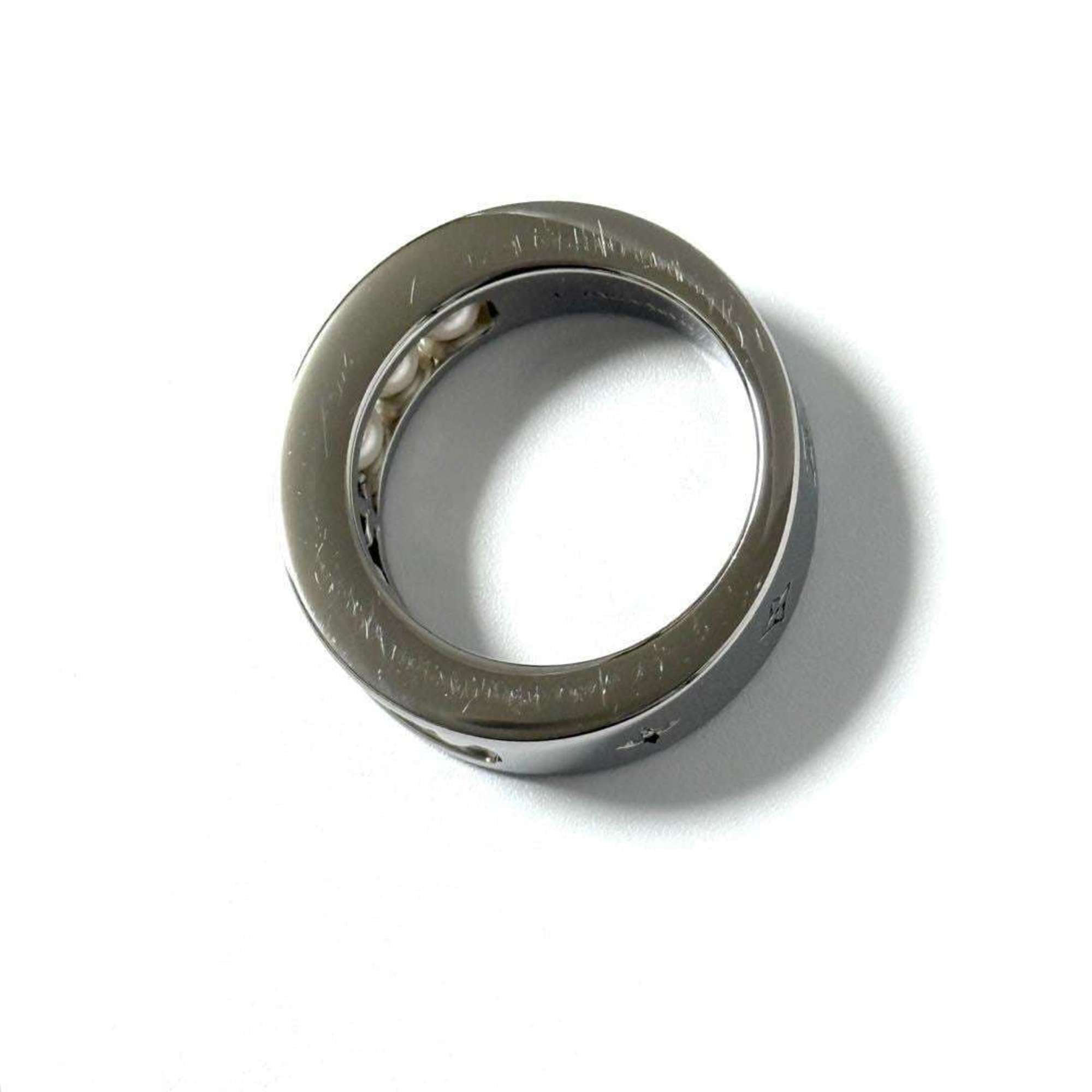 Louis Vuitton Silver 925 Band Ring (Pre-Owned)