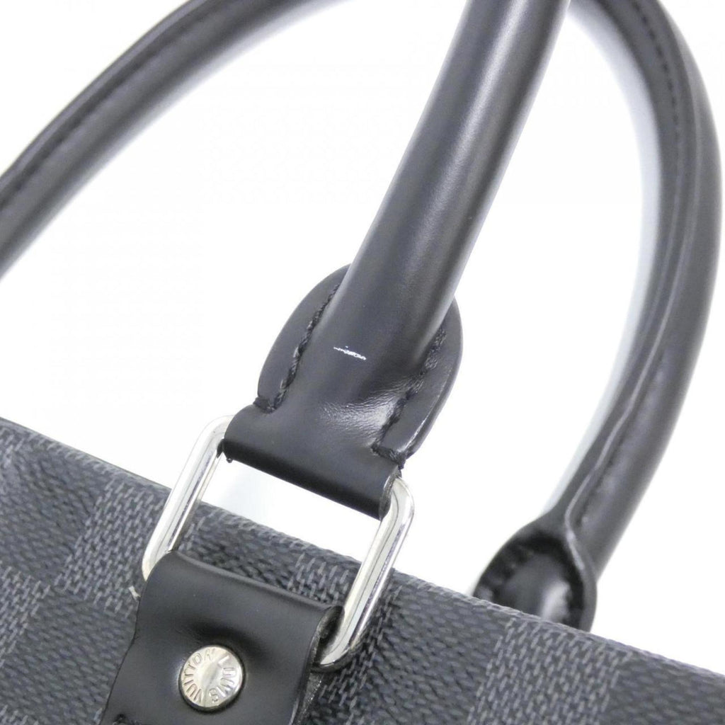 Louis Vuitton Dark Gray Graphite Coated Canvas Handbag (Pre-Owned)