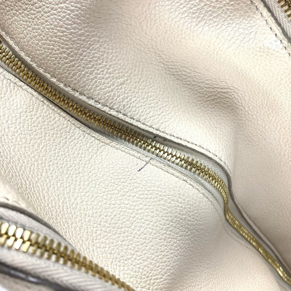 Louis Vuitton Monogram Empreinte Neige White Monogram Empreinte Handbag Tote Bag (Pre-Owned)
