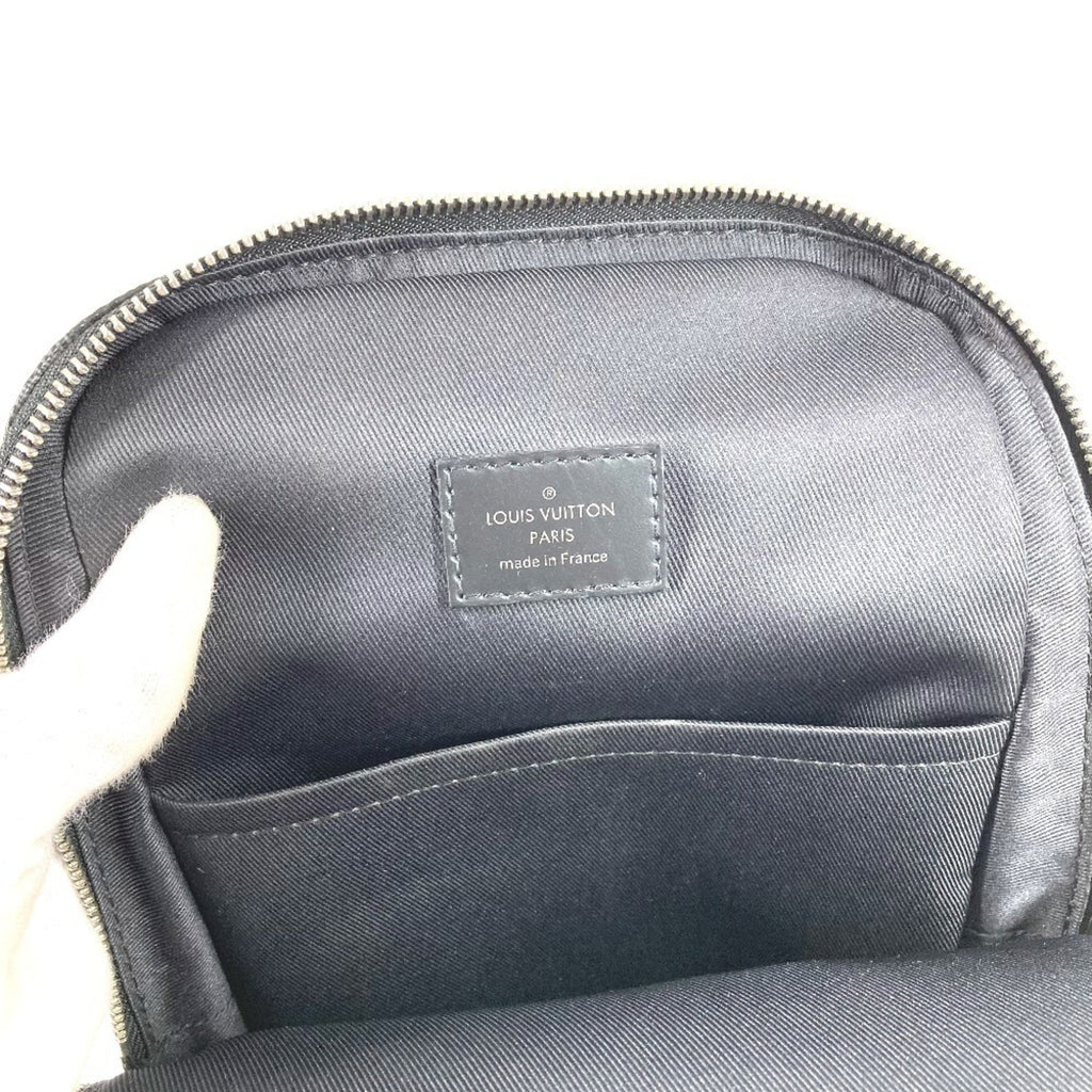 Louis Vuitton Black Damier Graphite Canvas Shoulder Bag Sling Bag (Pre-Owned)