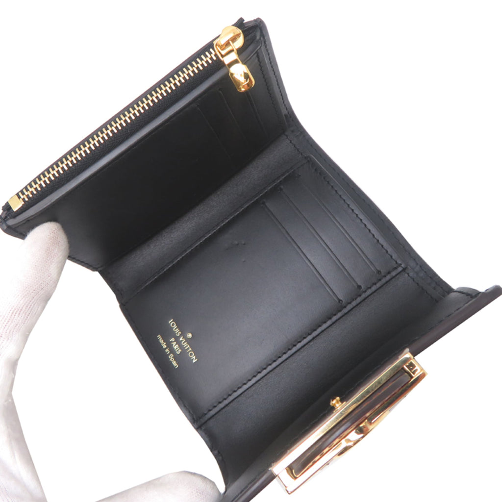 Louis Vuitton Brown Monogram Wallet (Tri-Fold) (Pre-Owned)