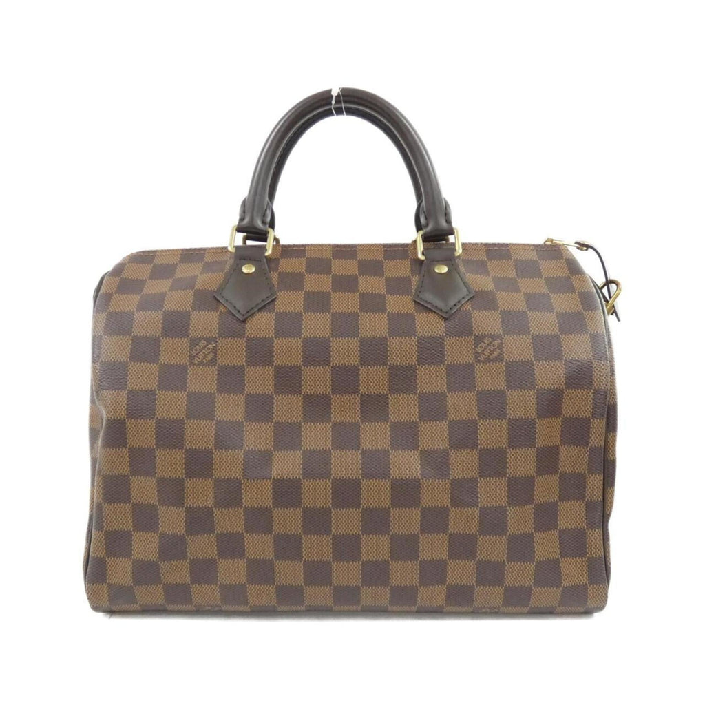 Louis Vuitton Ebene Coated Canvas Boston Bag (Pre-Owned)