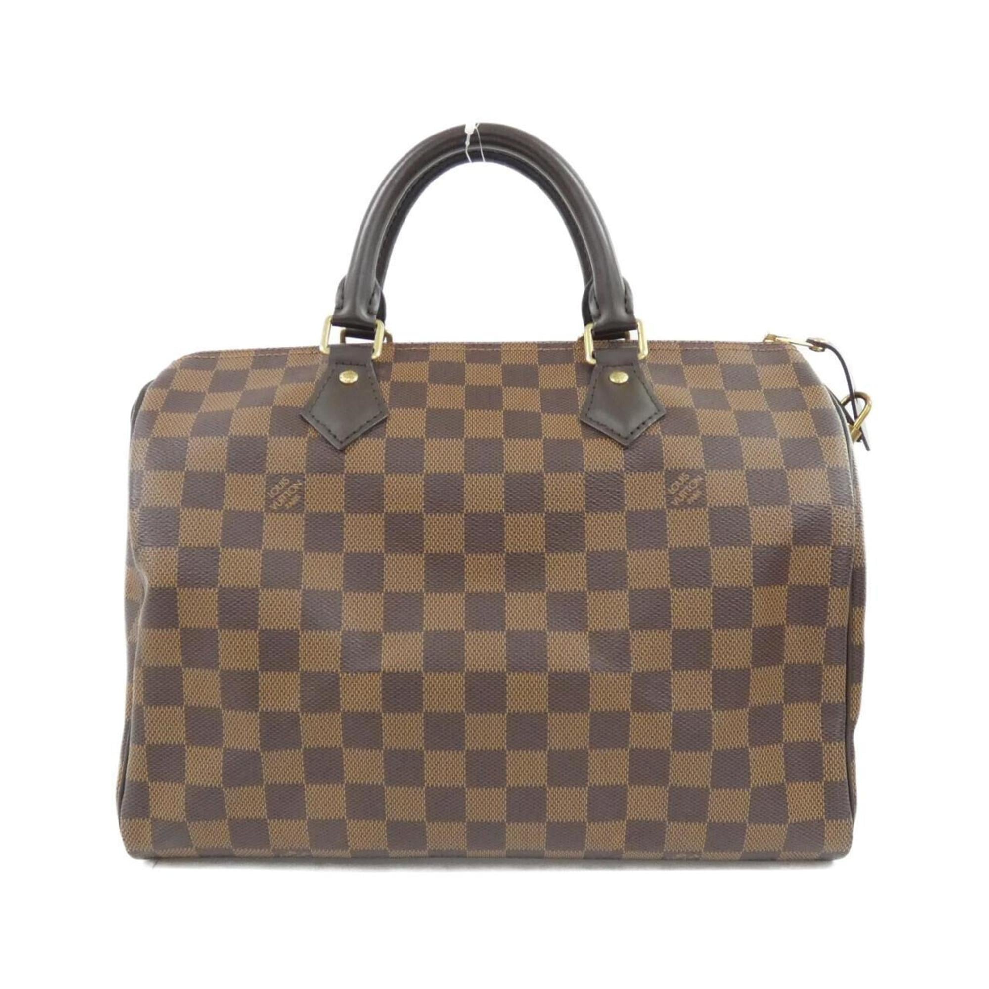 Louis Vuitton Ebene Coated Canvas Boston Bag (Pre-Owned)