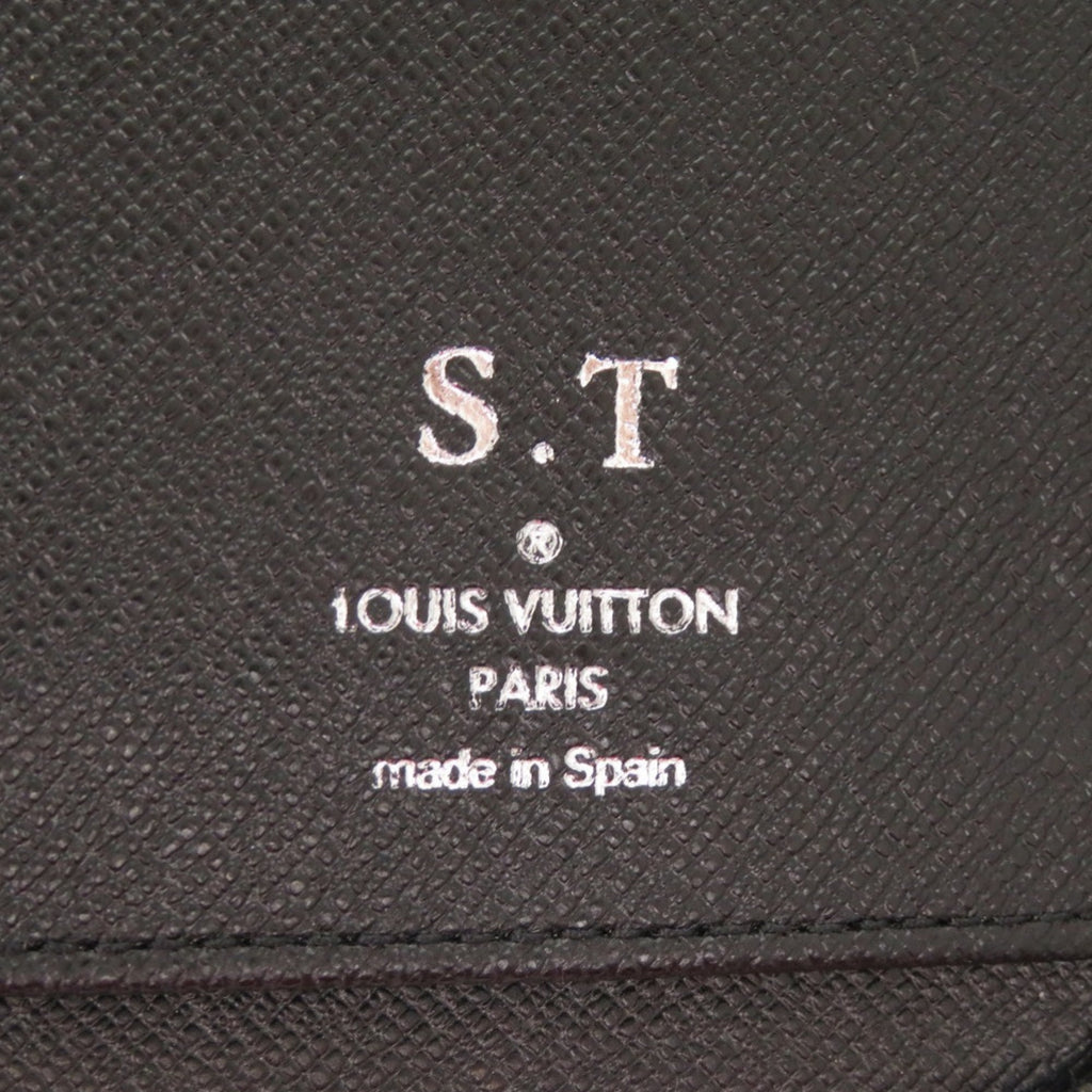 Louis Vuitton Black Damier Graphite Long Wallet (Bi-Fold) (Pre-Owned)