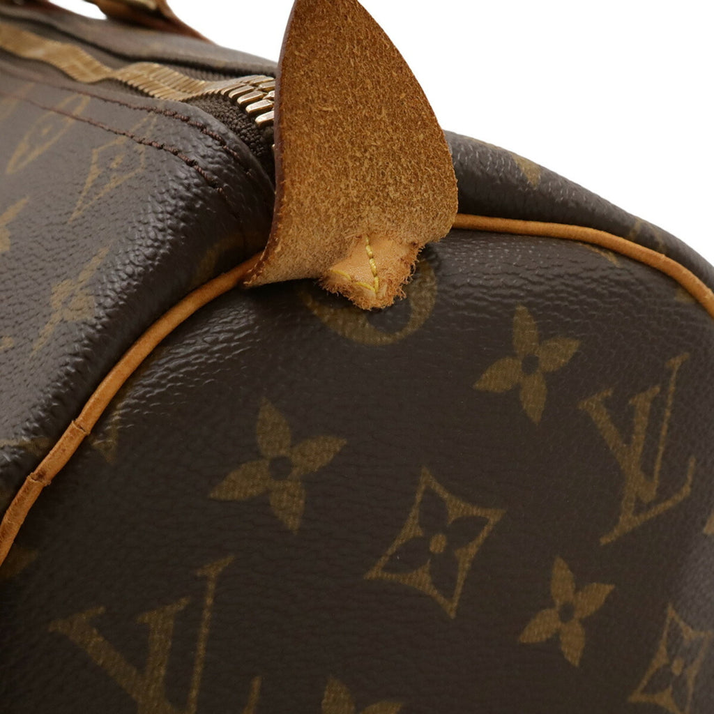 Louis Vuitton Brown Pvc Boston Bag Handbag (Pre-Owned)