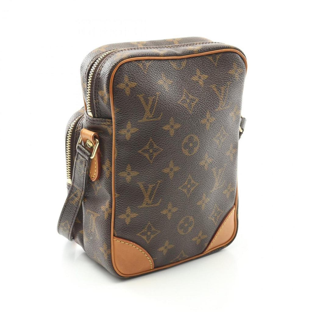 Louis Vuitton Brown Monogram Coated Canvas Shoulder Bag (Pre-Owned)