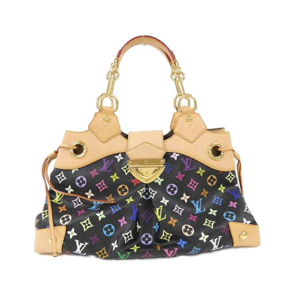 Louis Vuitton Black Coated Canvas Shoulder Bag (Pre-Owned)