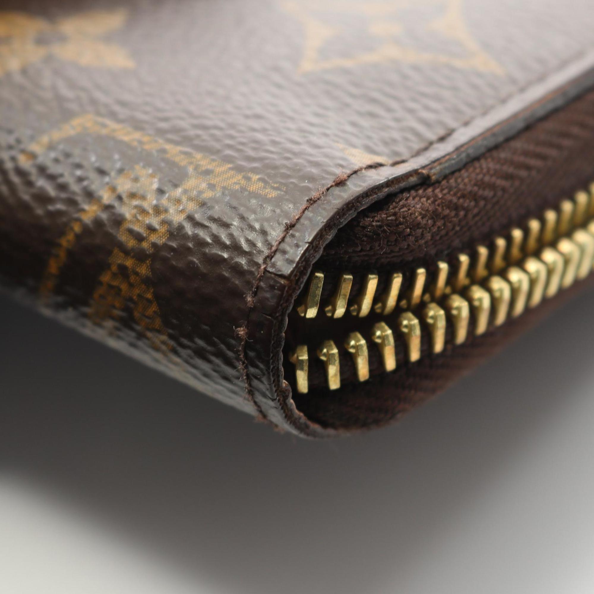 Louis Vuitton Brown Monogram Pink Rose Ballerine Monogram Long Wallet (Bi-Fold) (Pre-Owned)