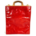 Louis Vuitton Galle Red Color Monogram Vernis Handbag (Pre-Owned)