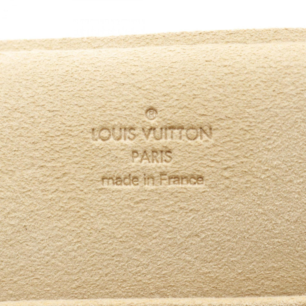 Louis Vuitton Brown Coated Canvas Leather Shoulder Bag (Pre-Owned)