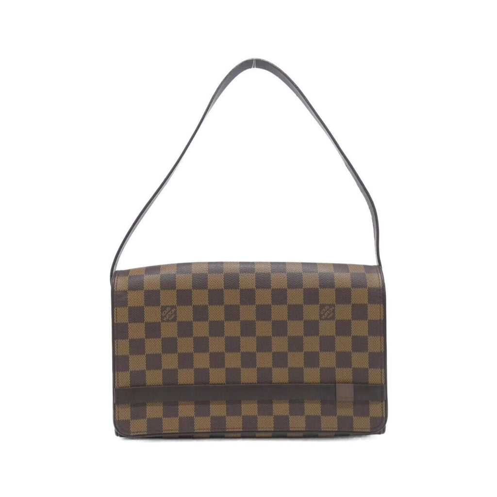 Louis Vuitton Ebene Coated Canvas Shoulder Bag (Pre-Owned)