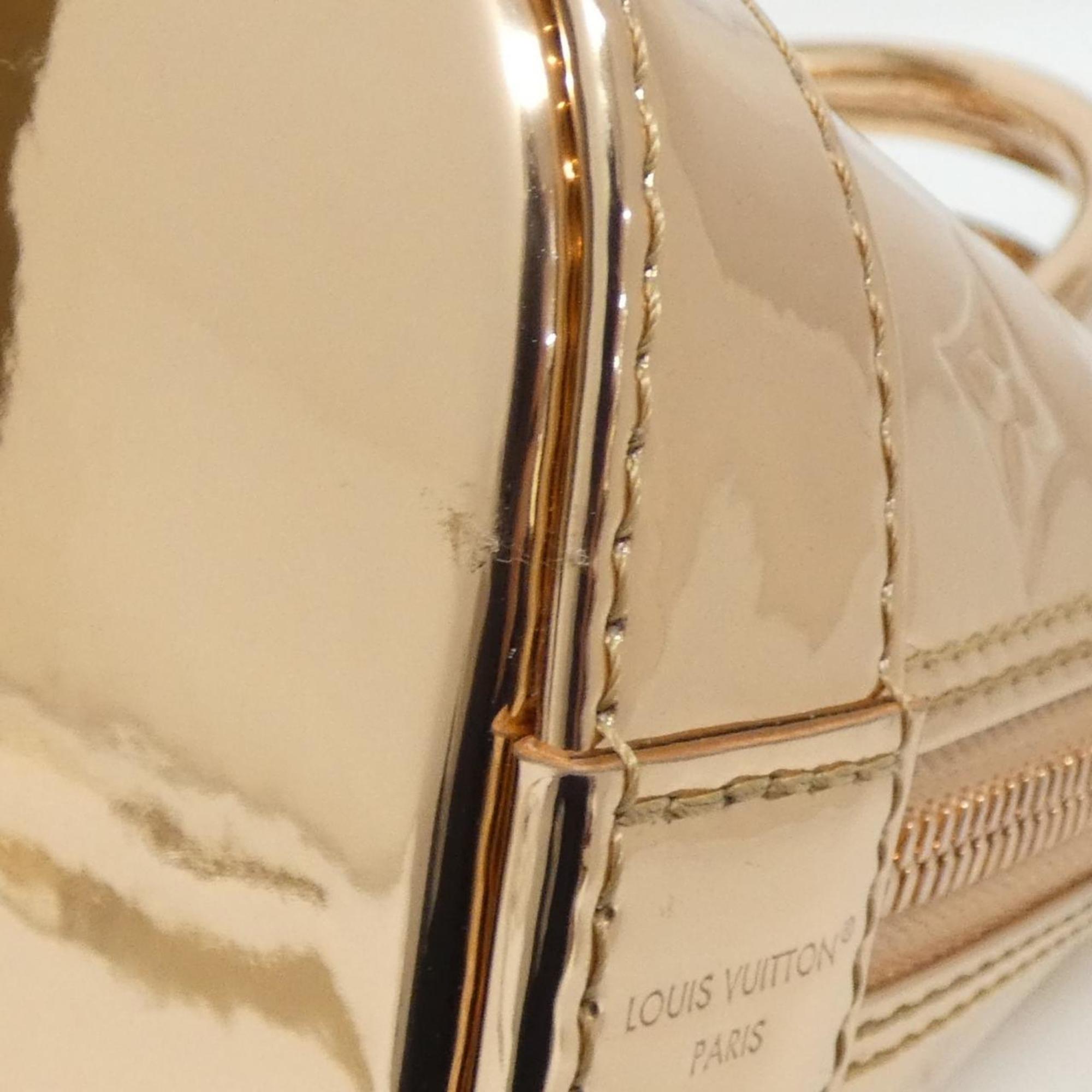 Louis Vuitton Monogram Miroir Rose Gold Leather Handbag (Pre-Owned)
