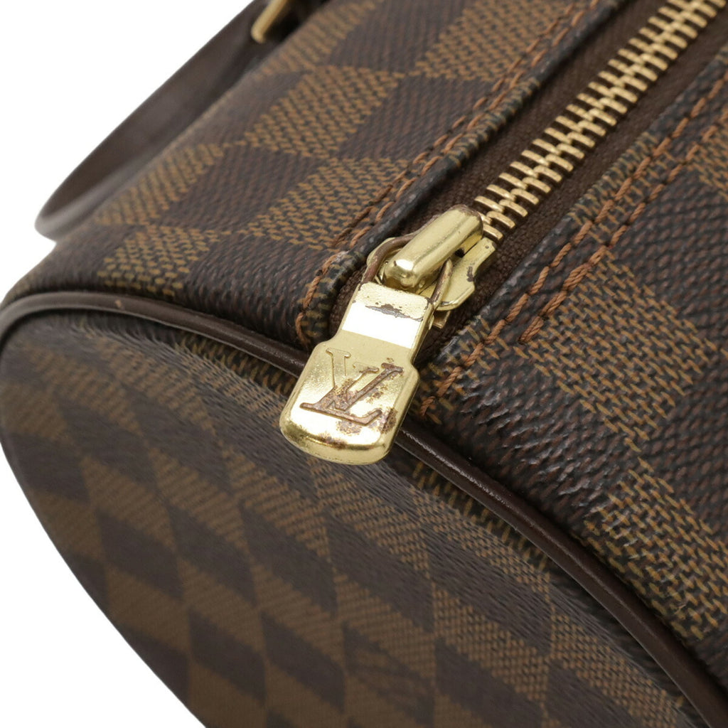 Louis Vuitton Brown Pvc Handbag Pouch Shoulder Bag (Pre-Owned)