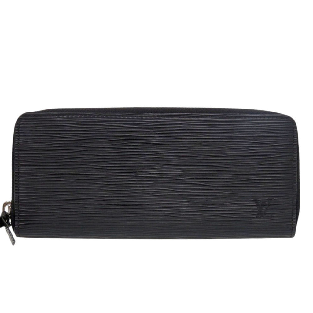 Louis Vuitton Noir Epi Leather Long Wallet (Bi-Fold) (Pre-Owned)