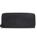 Louis Vuitton Noir Epi Leather Long Wallet (Bi-Fold) (Pre-Owned)