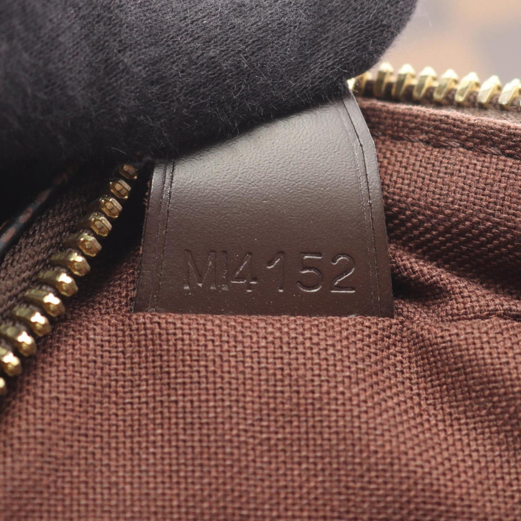 Louis Vuitton Brown Damier Canvas Coated Canvas Leather Damier Canvas Handbag Shoulder Bag (Pre-Owned)
