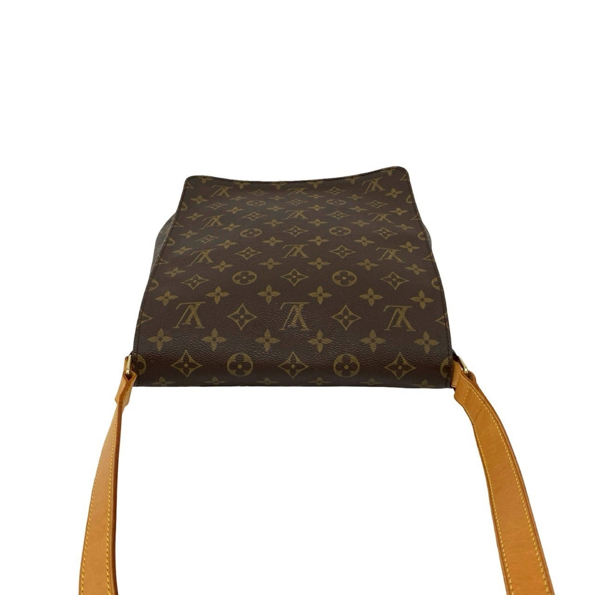 Louis Vuitton Brown Leather Pvc Pochette Shoulder Bag (Pre-Owned)