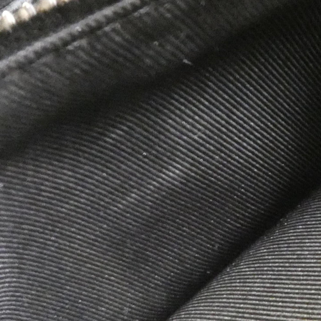 Louis Vuitton Black Coated Canvas Shoulder Bag (Pre-Owned)