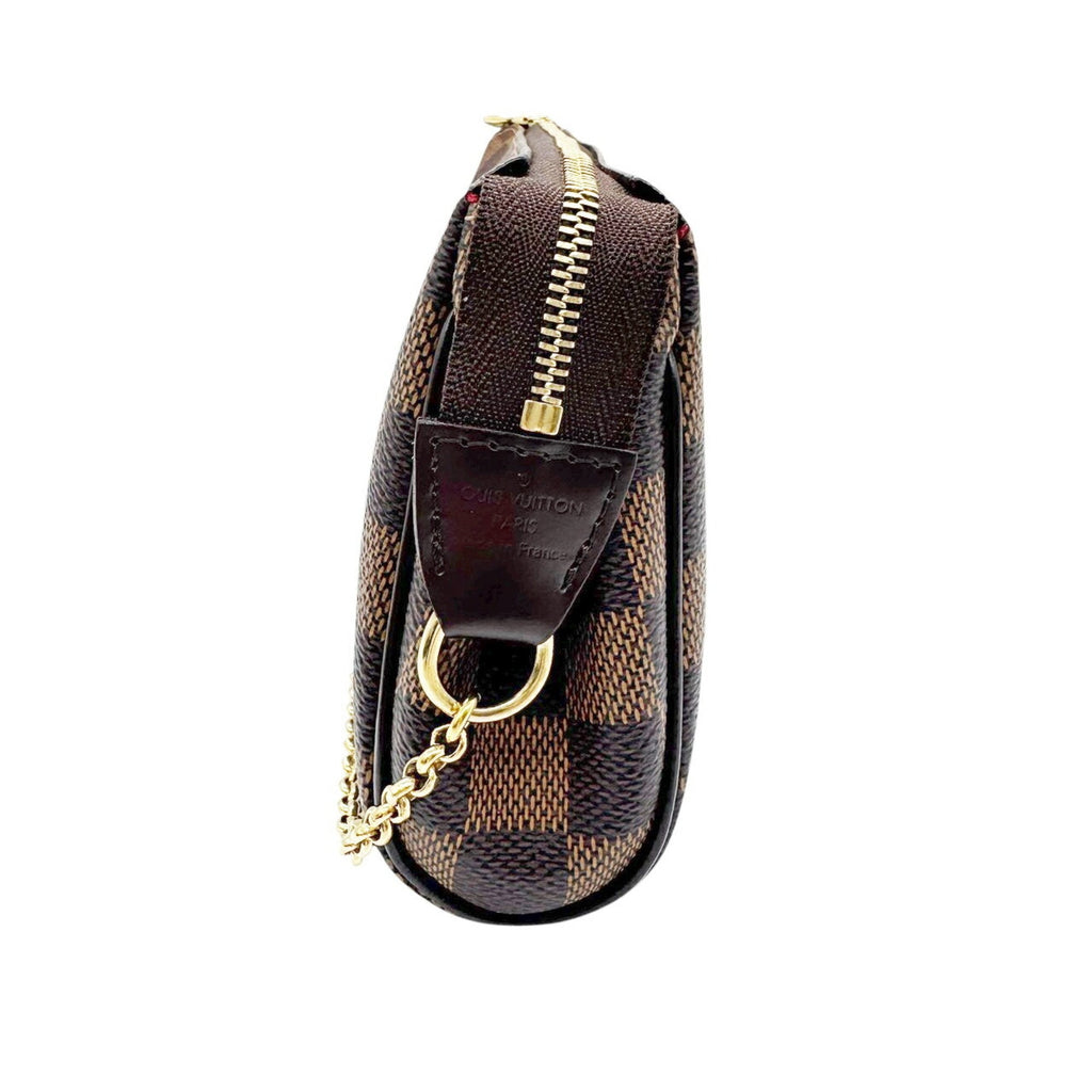 Louis Vuitton Brown Damier Canvas Ebene Damier Canvas Pochette Shoulder Bag (Pre-Owned)