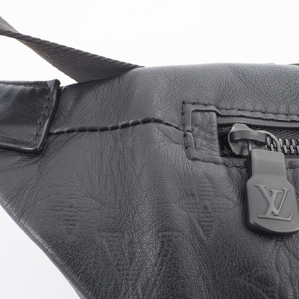 Louis Vuitton Monogram Shadow Black Monogram Shadow Sling Bag (Pre-Owned)